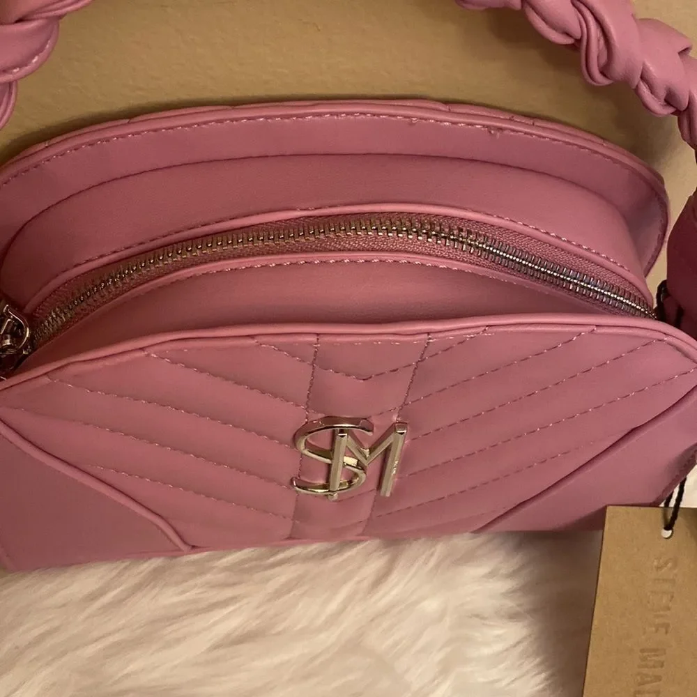 NWT Steve Madden (bhardyy) Top Handle Satchel/Crossbody - Rose Pink